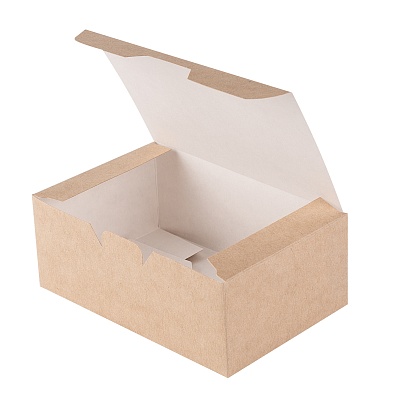 Коробка картонная для наггетсов 115х75х45мм ECO FAST FOOD BOX S для 6 шт. Размер S